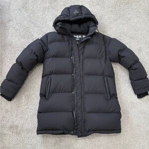 Aritzia super puff mid black